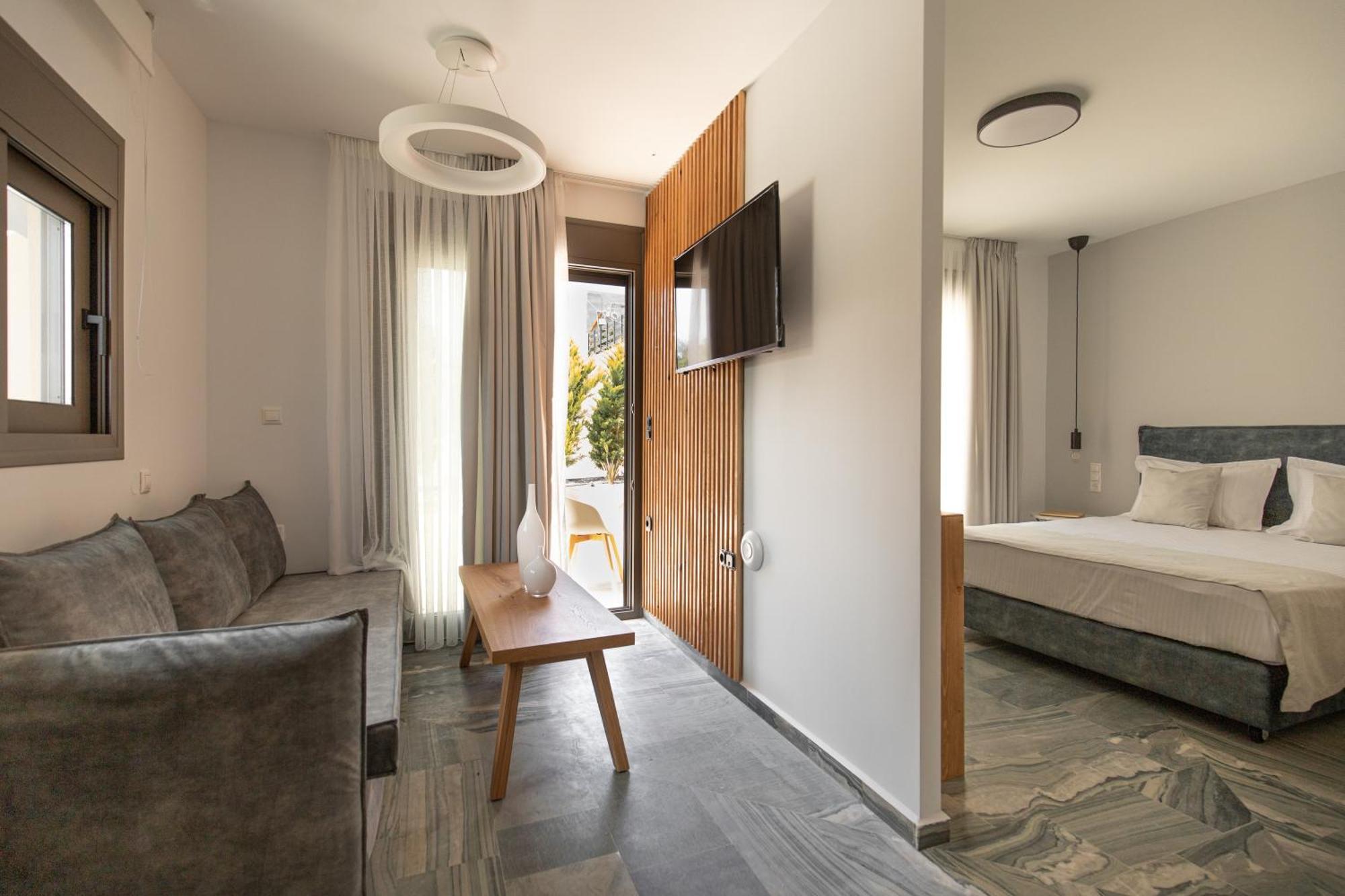 Marble Luxury Suites Karteros Luaran gambar