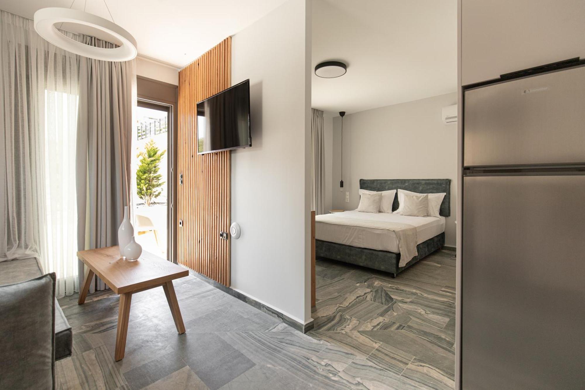 Marble Luxury Suites Karteros Luaran gambar